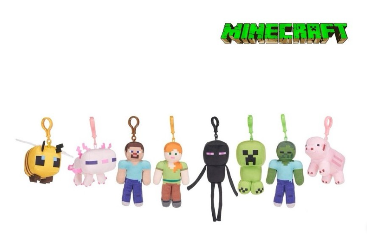 Minecraft Plush Bagclip 12cm
