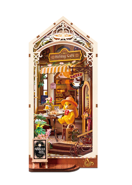Holiday Cafe - Book Nook Kit - Rolife