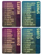 Bicycle Cities of the World Playing Cards Deck