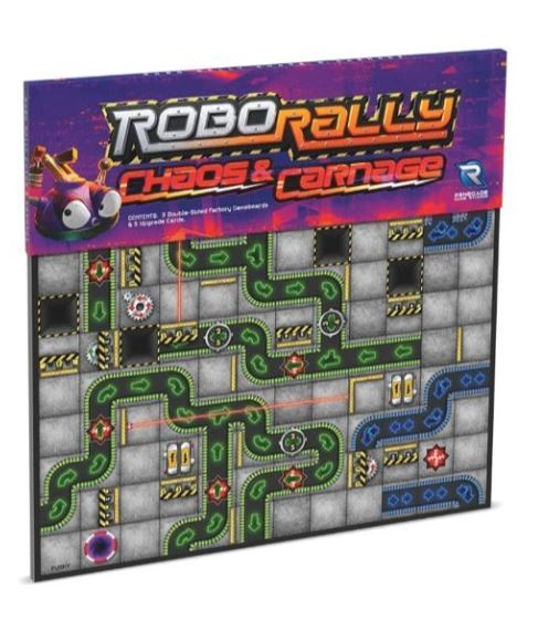 Robo Rally Chaos & Carnage expansion
