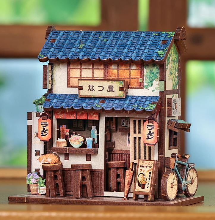 Ramen Shop - DIY Mini Book Nook