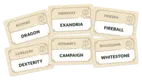 Codenames Critical Role Adventures