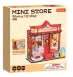 Whimsy Toy Shop - DIY Miniature House, Bookshelf Decoration Kit - Rolife