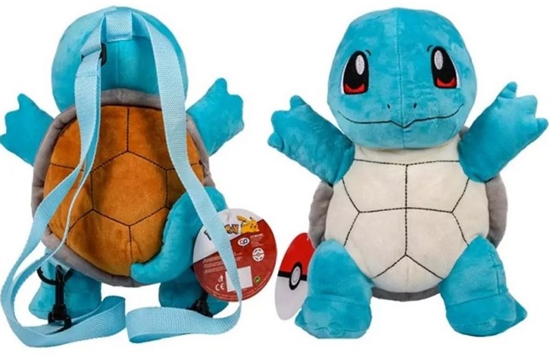 Pokemon Plush Backpack 35cm - Squirtle