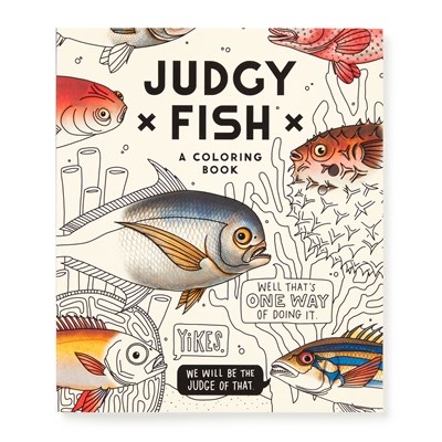 Judgy Fish Coloring Book