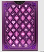 Bicycle Disney Villains Purple playing cards