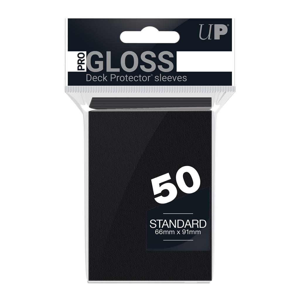 Ultra Pro - Standard Sleeves - Black (50 Sleeves)