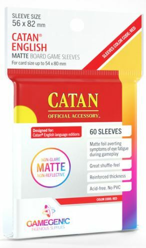 (56x82 mm) Gamegenic - Matte Catan Sleeves
