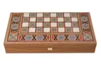Handcrafted Traditional Mosaic Backgammon and Checker Set, medium