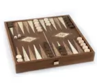 Classic 2-in-1 Chess & Backgammon Set in Walnut Case