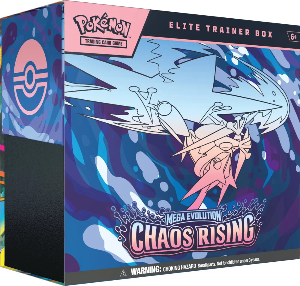Pokémon TCG: Mega Evolution - Chaos Rising Elite Trainer Box (Max 1 per kund)