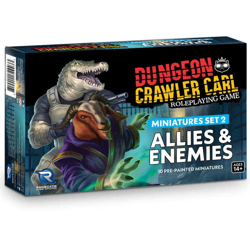 Dungeon Crawler Carl RPG Minis Set 2 Allies & Enemies