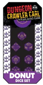 Dungeon Crawler Carl RPG Princess Donut Dice Set
