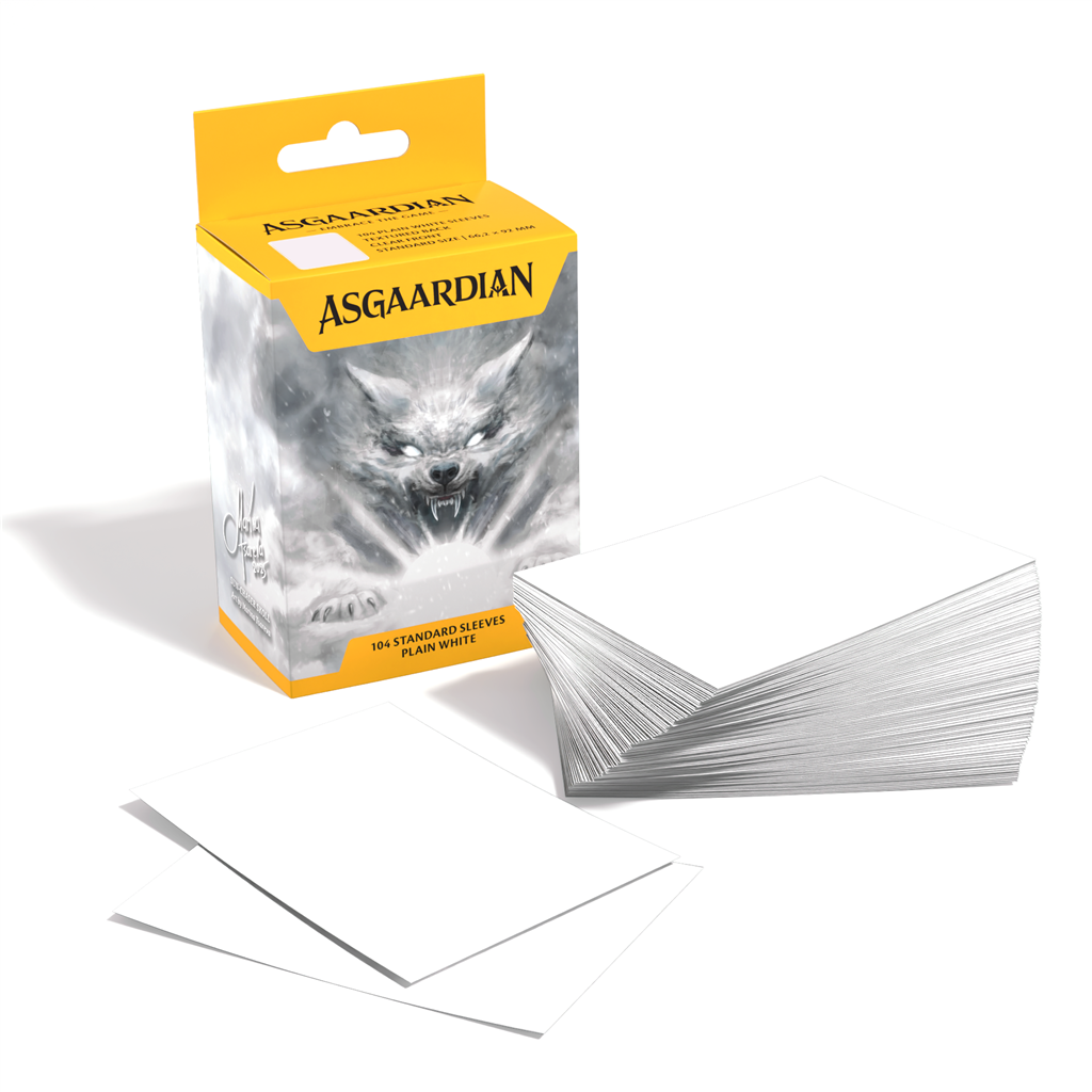 Asgaardian Sleeve - Plain White Standard