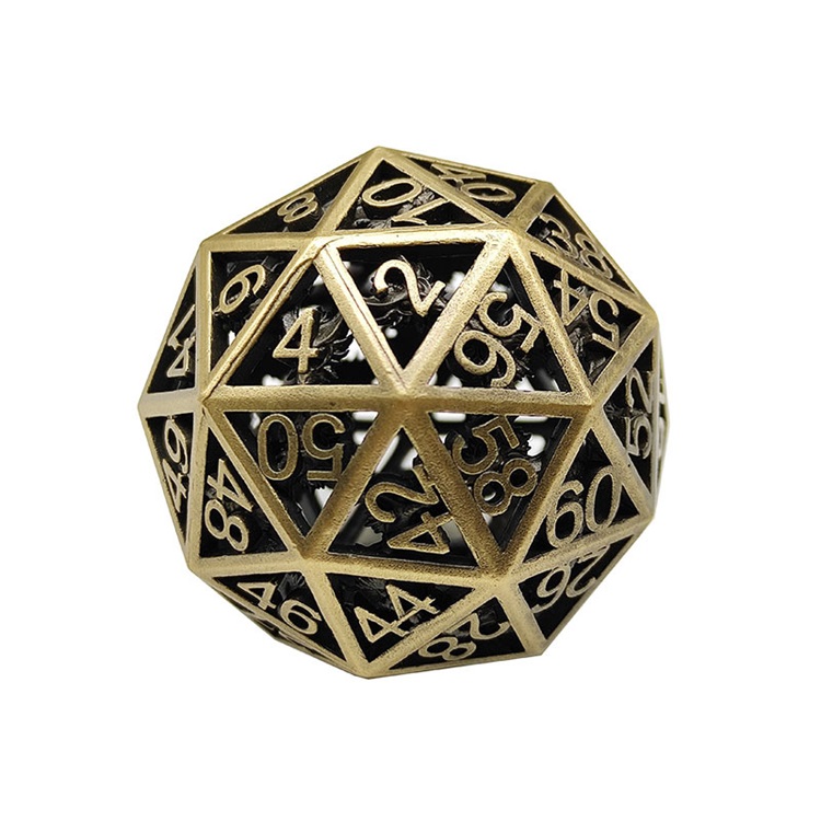 D60 Guld (40mm) Ihålig