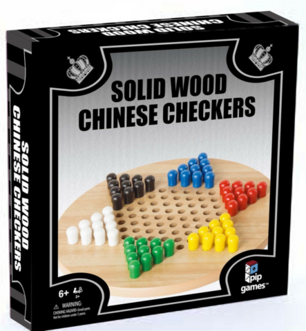 Kinaschack i trä (Chinese checkers)