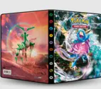 Scarlet and Violet Walking Wake and Iron Leaves 9-Pocket Portfolio for Pokémon