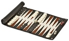 Roll Travel Backgammon,synthetic leather (1713)