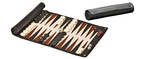 Roll Travel Backgammon,synthetic leather (1713)