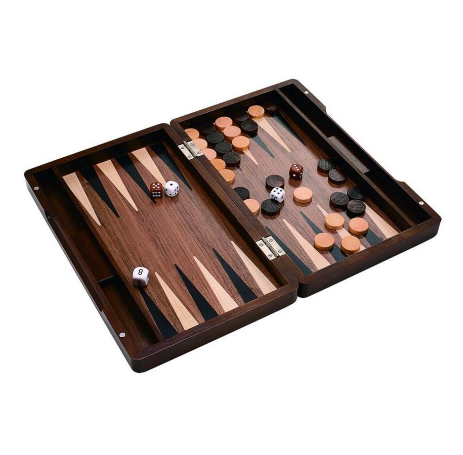 Backgammon Wood Small (12'')