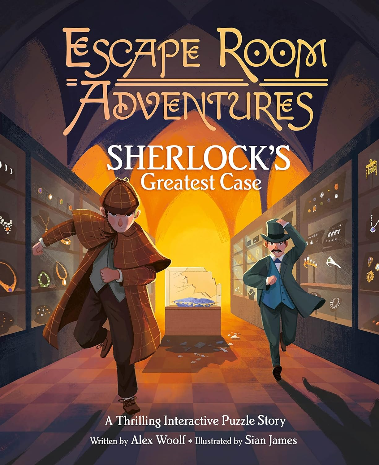 Escape Room Adventures: Sherlock's Greatest Case: A Thrilling Interactive Puzzle Story