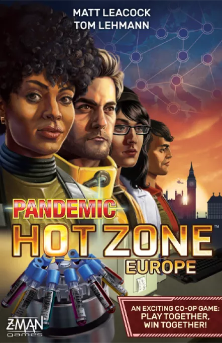 -Lånebiblioteket- Pandemic Hot Zone - Europe (sv)