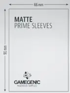 Gamegenic: Matte Prime Sleeves Red