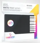 Gamegenic - Matte Prime Sleeves Black (100 Sleeves)