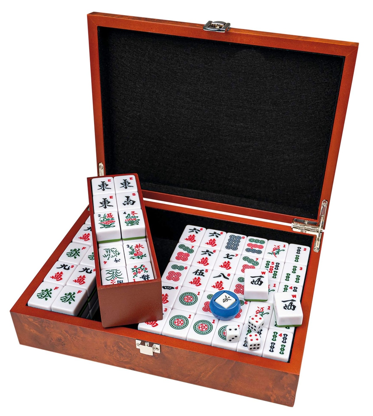 Mah Jongg / Mahjong, Designbox, with arabian signs (3166)