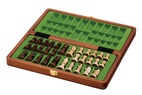 Chess cassette De Luxe, travel, field 30 mm, with numbers and letters (2711)