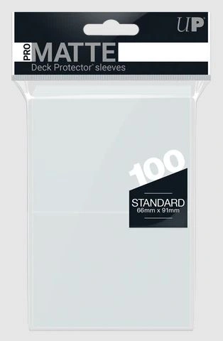 PRO-Matte Standard Deck Protector Sleeves Clear (100)