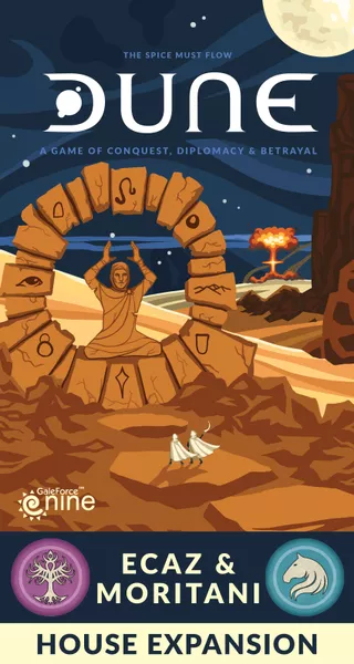 Dune Boardgame Ecaz and Moritani