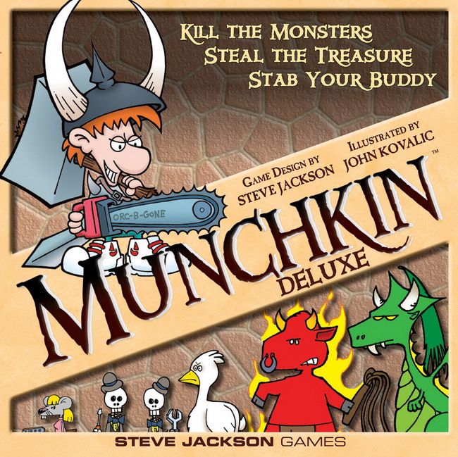-Board Game Library- Munchkin Deluxe