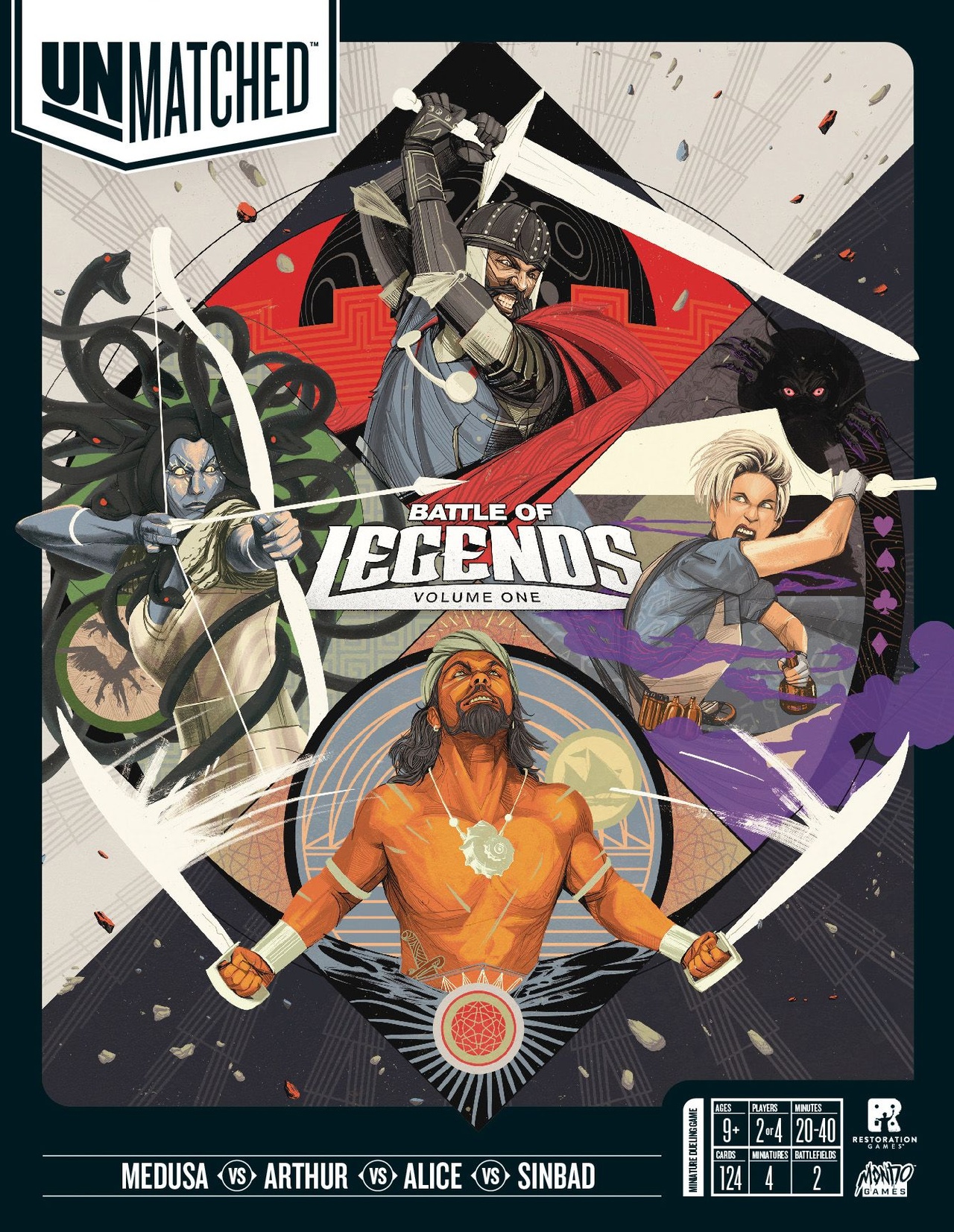 -Lånebiblioteket- Unmatched Battle Of Legends Volume One