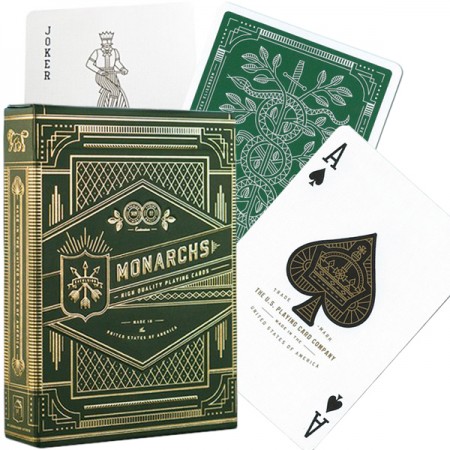 Theory11 Monarchs cards (Green)
