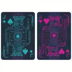 Bicycle Cyberpunk Cybercity cards