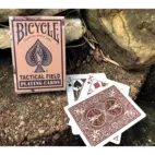 Bicycle Tactical Field brown playing cards