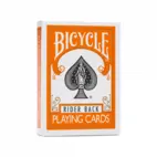 Bicycle Orange Rider Back cards