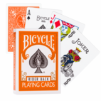 Bicycle Orange Rider Back cards