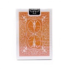 Bicycle Orange Rider Back cards