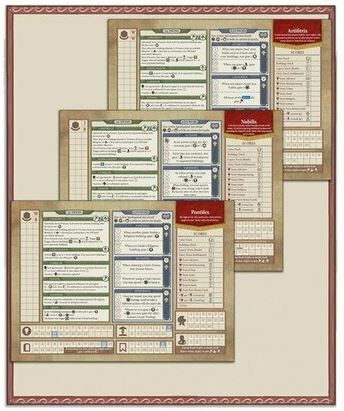 Rome & Roll: Character board