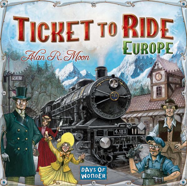 -Lånebiblioteket- Ticket to Ride: Europe