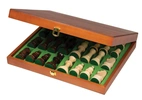 Chess-Set, Tournament, field 50mm, in wooden case (2503)