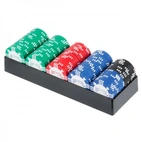 Bicycle 100 Poker Chip Set with Tray