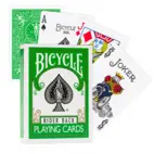 Bicycle Rider Back playing cards (Green)