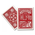 Tally-Ho Fan back cards (Red)