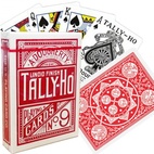 Tally-Ho Fan back cards (Red)