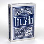 Tally-Ho Fan back cards (Blue)