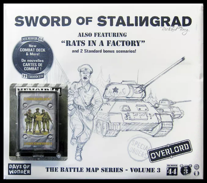 Memoir '44: BattleMap #3 Sword of Stalingrad