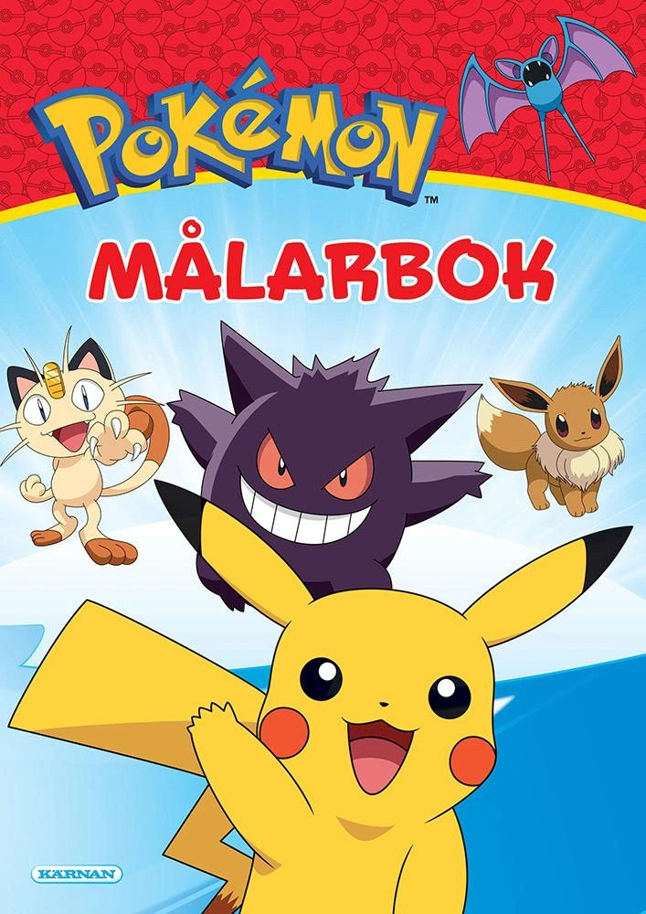 Pokémon- Målarbok